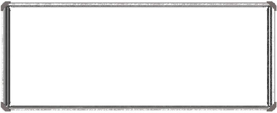 vidaXL Metallic Silver Flower Pot 100x40x24cm
