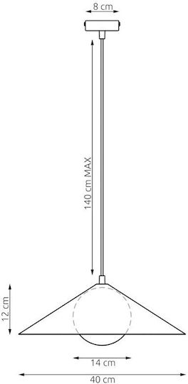 Emibig Black Pendant Ceiling Light