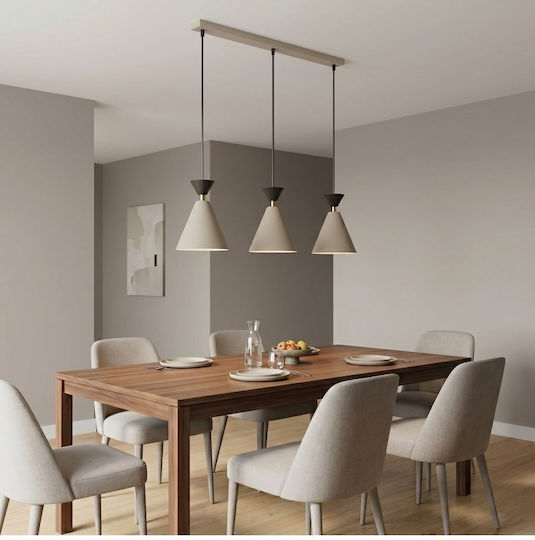 Emibig Beige Pendant Light