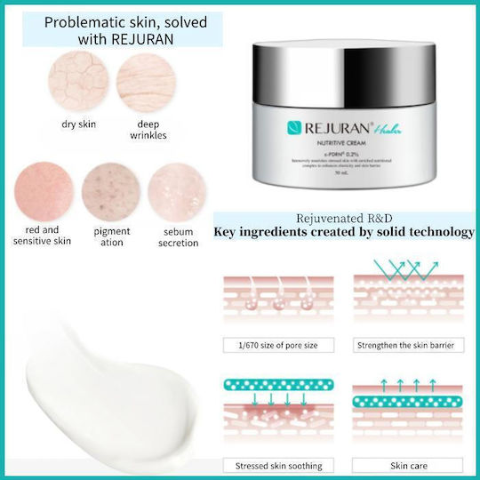 Rejuran Nutritive Moisturizing & Anti-aging Face Cream 50ml