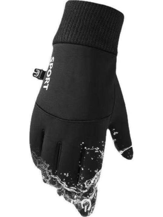 Schwarze Handschuhe