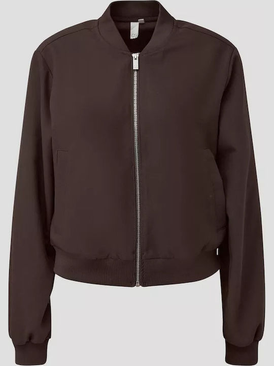 Damen Strickjacke Braun