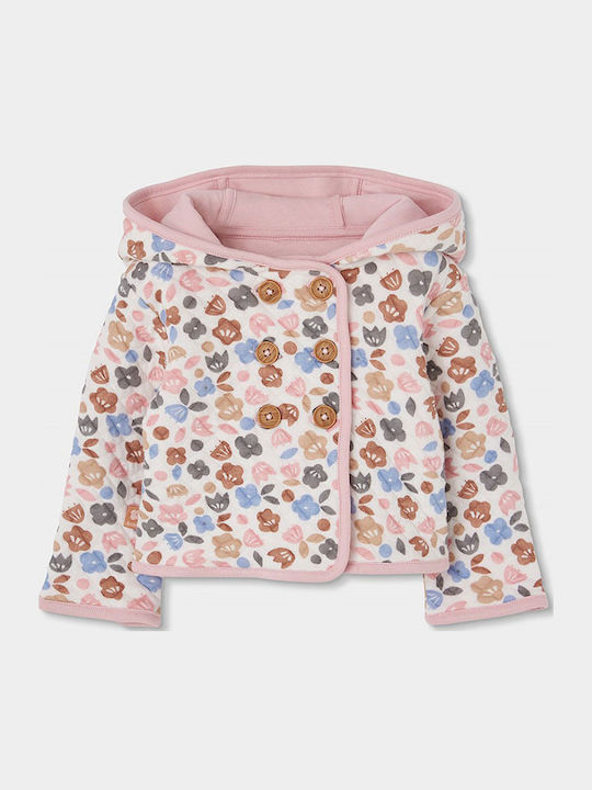 Kids Knitted Cardigan Rose Jacket