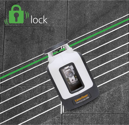 Laserliner G360 Γραμμικό Αλφάδι Laser Πράσινης Δέσμης 1.5V με Εύρος Εργασίας 30m