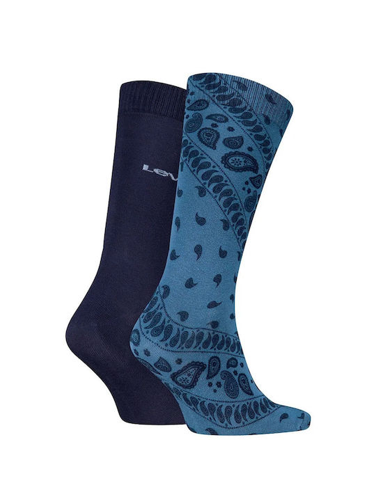 Levi's Мъжки Чорапи Blue Combo 2Pack Levi's Мъжки Чорапи Blue Combo 2Pack
