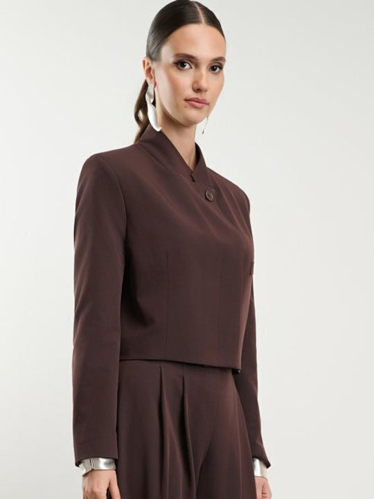 Desiree Short Women's Brown Blazer