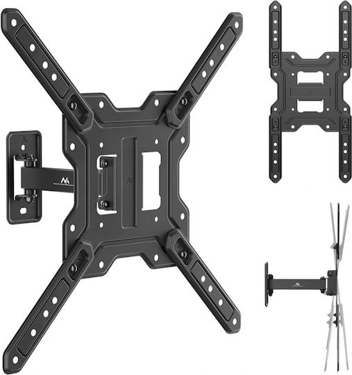 Maclean Energy MC-758 N Стенна стойка за телевизор до 65" и 30kg Черна