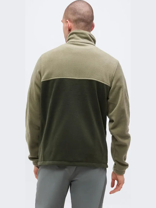 Steens Mountain Full Men's Fleece Jacket Khaki