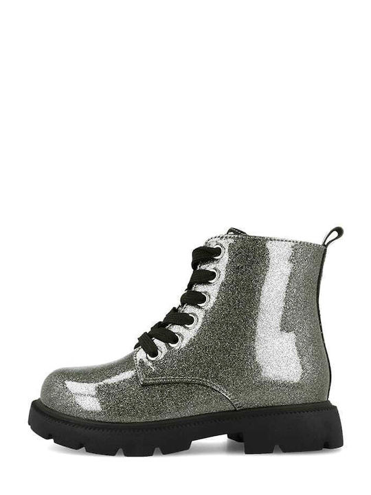 Anatomische Kinderstiefel Grau