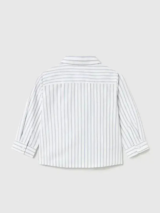 Kids Long-sleeved Shirt Light Blue