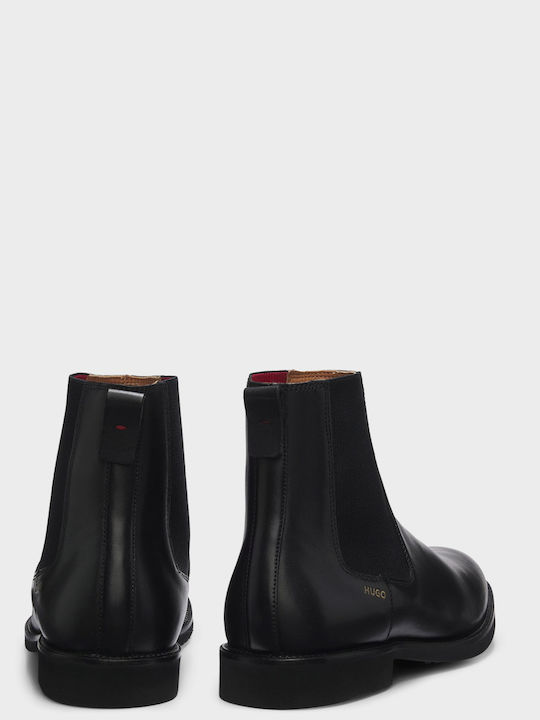 Leather Chelsea Boots Black
