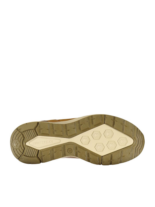 Dominic Leder Herrenstiefel Gelbe