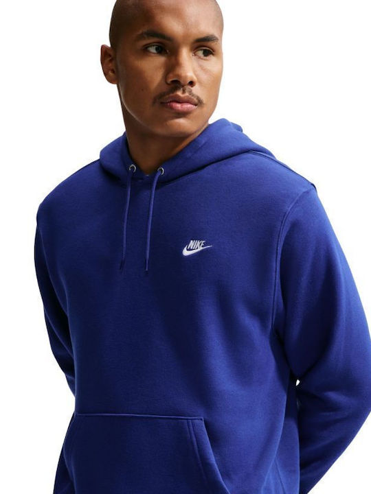 Club Hooded Sweatshirt Blue