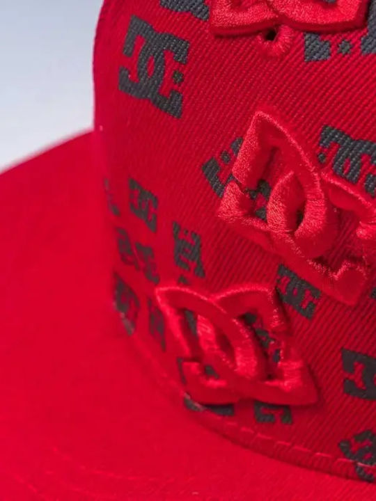 Kids' Fabric Hat Red