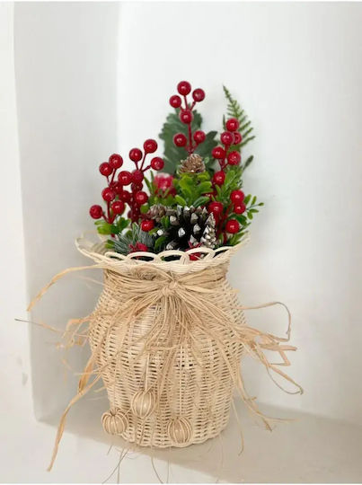 SteweHome Decorative Lighting Warm White Vase 24x24cm