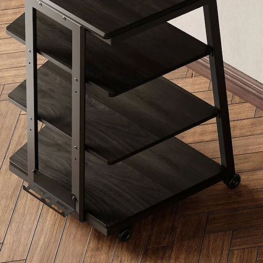 Fitueyes Fitueyes Hi-Fi Möbel Flugkoffer Schwarz 51.562x60.452x77.978cm
