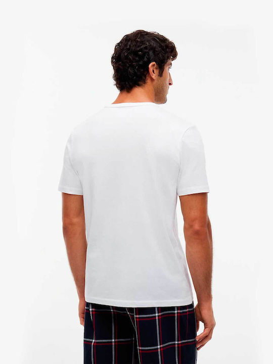 Мъжки Тениски Къс Ръкав White/white/white 3Pack