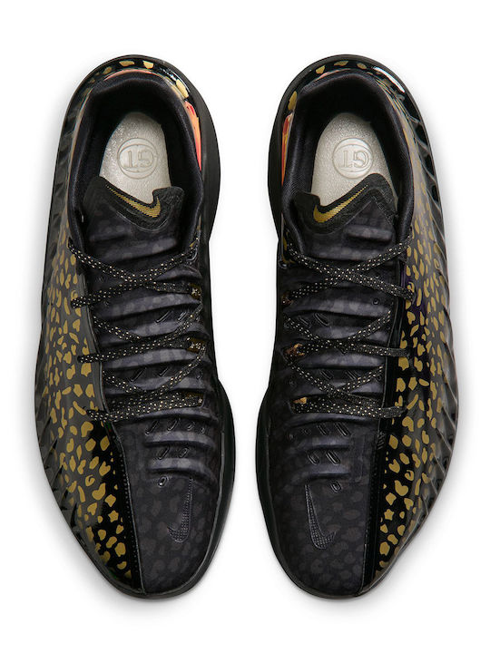 G.T. Cut 4 Victor Wembanyama Niedrige Basketballschuhe Schwarz / Metallic Gold / Bright Crimson