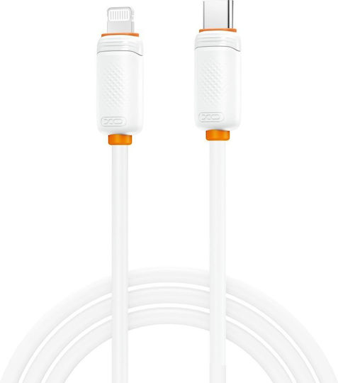 XO USB-C to Lightning Cable 27W Λευκό 1m