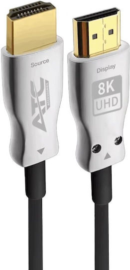 HDMI 2.1 Ultra High Speed 48Gbps 8K 120Hz HDR VRR Cable HDMI male - HDMI male 15m 20τμχ Μπλε ATC02.001.0108