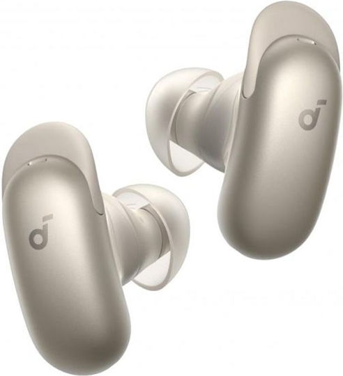 Anker Liberty 5 Pro Max Căști Bluetooth Handsfree In-ear cu Rezistență la Transpirație și Husă de Încărcare Titanium Gold