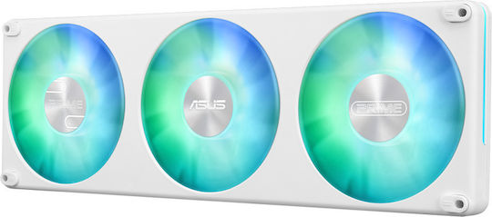 Asus Prime SLC II 360 ARGB LCD Υδρόψυξη AIO CPU με 3 Ανεμιστήρες 120mm Λευκή