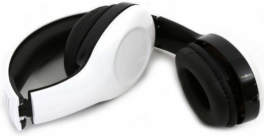 Platinet Freestyle Auf dem Ohr Multimedia-Headsets mit Mikrofon und Verbindung USB-A in Weiß Farbe