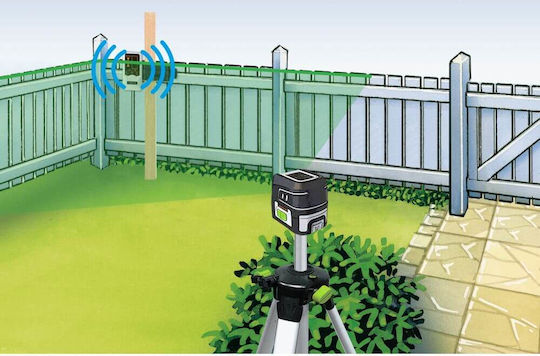 Laserliner SmartCross-Laser GX Γραμμικό Αλφάδι Laser Πράσινης Δέσμης 1.5V με Εύρος Εργασίας 1.5m