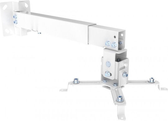 Reflecta Βάση Projector Οροφής Ceiling Mount Tapa L 430-650 με Μέγιστο Φορτίο 12kg Μαύρη