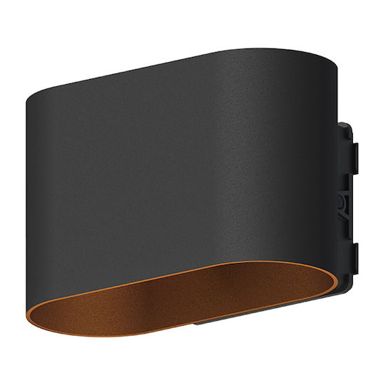 Calex Iluminat Exterior Montat Pe Perete IP44 Dublu Fascicul