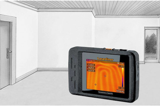 Laserliner LL-082.077A Compact Thermal Camera with 3.5" Touch Screen for Temperatures from 20°C to 550°C