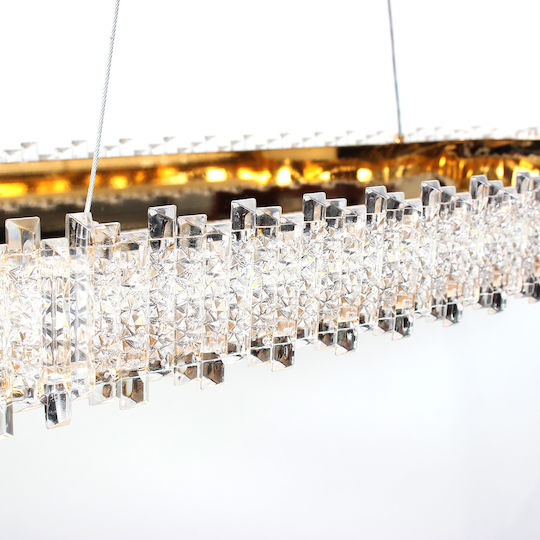 Keskor Ceiling Light Gold LED 92x30cm