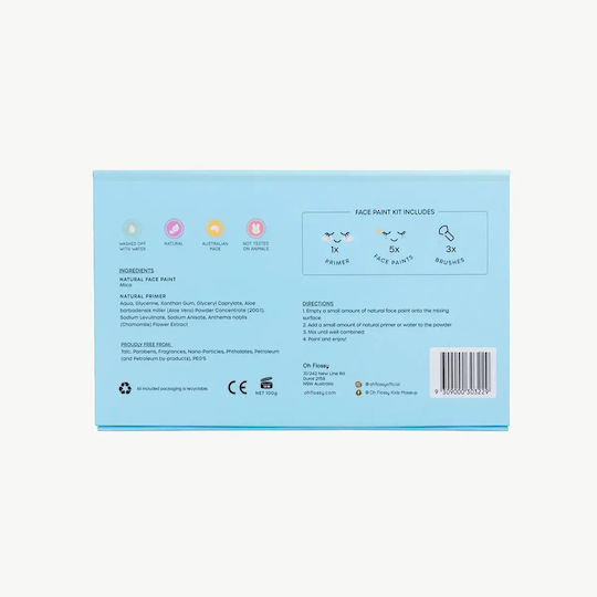 Kinder Gesichtsbemalung Set Oh Flossy
