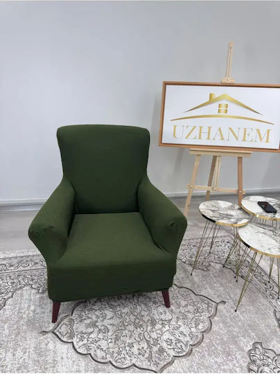 SteweHome Husă Elastică Fotoliu Verde 60x85cm