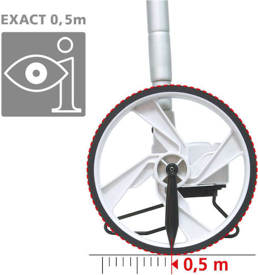 Laserliner LL-075.002E Teleskopisches Messrad