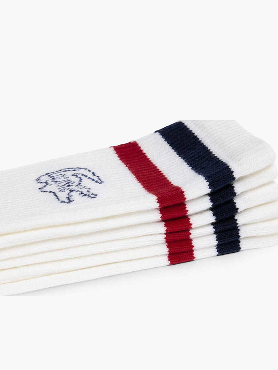 Lacoste Мъжки Чорапи Бели 3Pack