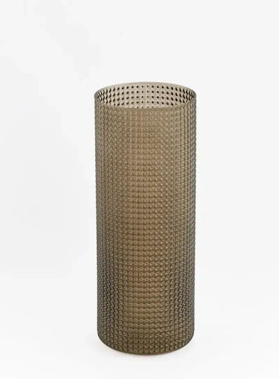 SteweHome SteweHome Dekorative Kristall Vase Grau Y30cm