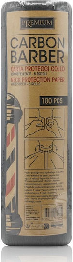 Hals-Papier Premium Einweg Carbon Barber Schwarz 500Stück