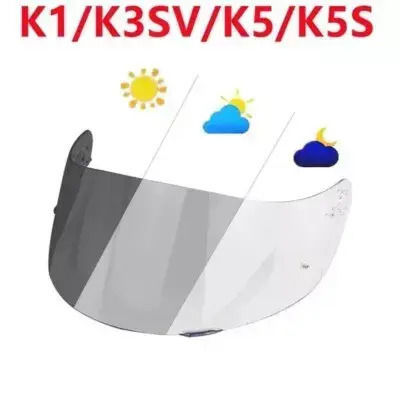 Photochromische Helmvisiere Agv K1 K3 Sv K5 K5s – Automatische Helligkeitseinstellung