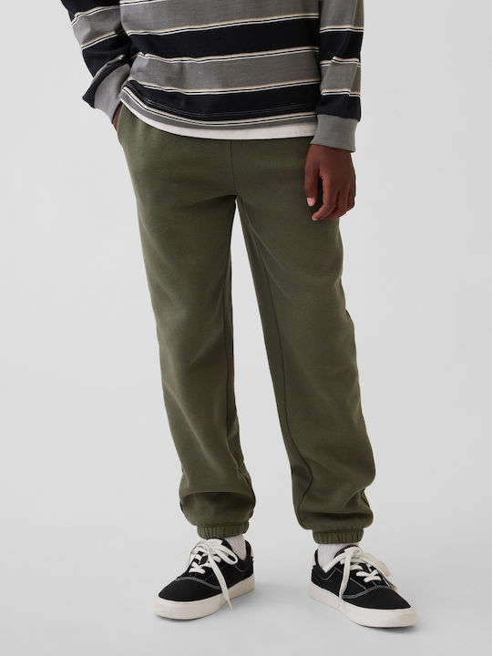 Kids Sweatpants Tweed Green