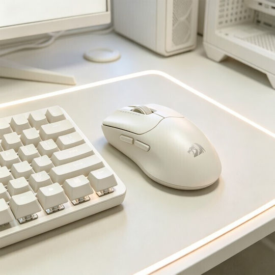 Redragon Axion M933TF-ULT Kabelloses Gaming Maus 45000 DPI Weiß