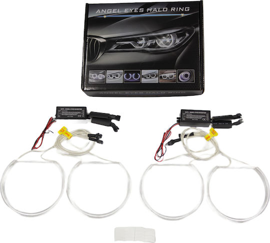 Στεφάνι Angel Eye Φαναριού Αυτοκινήτου 12V BMW E36 / E39 Μπλε Χρώμα