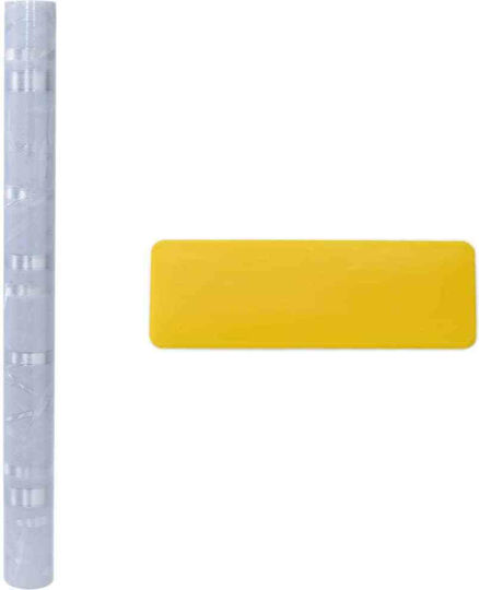 vidaXL Büro-Schaufenster- und Wandsticker 60cm x 5m Transparente 3394706 1 Stück
