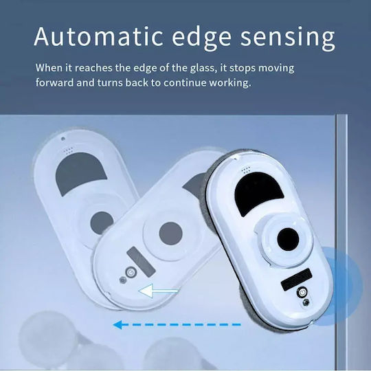 Andowl Window Vacuum Cleaner Robot Electric 80W White