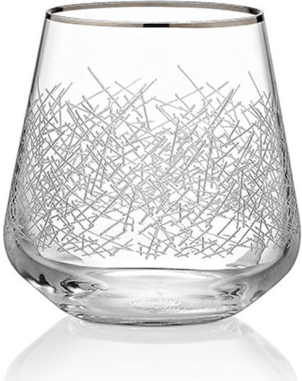 Crystal Bohemia Σετ Ποτήρια Κρασιού Κολωνάτα Κρυστάλλινα 450ml 72τμχ