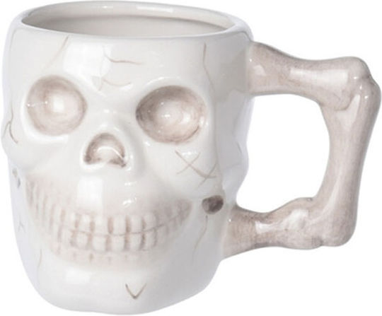 Halloween Totenkopf Tasse Keramik in Verschiedene Designs (Verschiedene Designs)