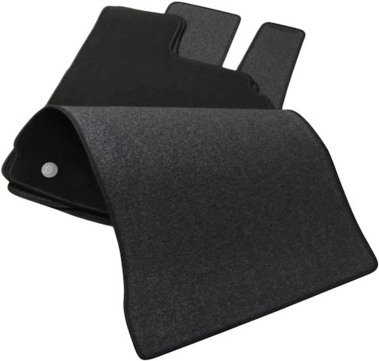 Petex Set of Front and Rear Mats 4pcs for Mercedes-Benz GLB 2020 Black