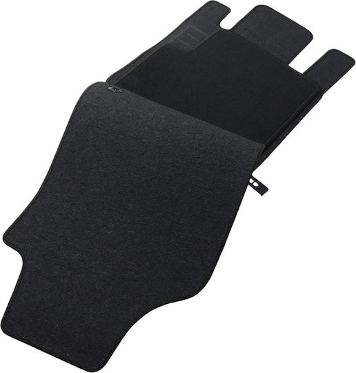 Petex Set of Front and Rear Mats 4pcs for Fiat Panda 2015 Black