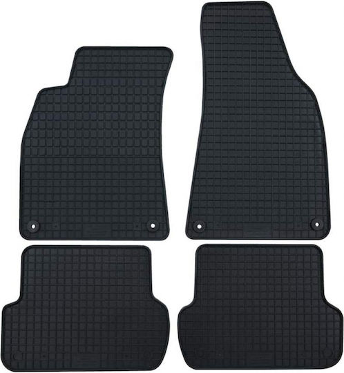 Rubber Car Mats Skoda Superb III 2015-2023 Set Front and Back 4 Pieces Petex Pt-23310