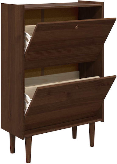 Wooden Shoe Organizer from Solid Wood 70x30x107cm